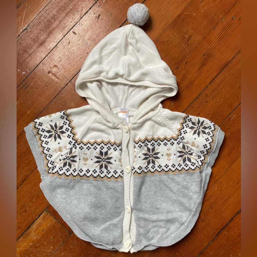 Gymboree Poncho 5T